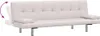 vidaXL Rozkładana sofa z 2 poduszkami ze sztucznej skóry, Podgląd zdjęcia produktu 6