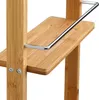 CASARIA® Duschregal Zum Hängen 3 Ablagen 3 Haken 70x29x10cm Produktbild-Vorschau 2