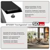 SOTECH Tischgestell SPIDER 1500 x 780 x 710 mm – schwarz, Produktbild-Vorschau 4
