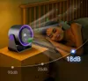 Stolní ventilátor, USB ventilátor s možností dobíjení, malý Náhled obrázku produktu 6
