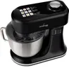 A black LEHMANN kitchen mixer with a stainless steel bowl is shown against a white background. Náhľad obrázku produktu