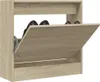 vidaXL Schuhregal Sonoma-Eiche 60x21x57 cm Holzwerkstoff Produktbild-Vorschau 2