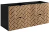RODAN | Meuble sous-vasque 120 CM | Marron Mat | Meubles de Voir les images du produit 1