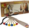 Treffspiel Adlerschießen Spielzeug aus Holz braun Nostalgie mit 6 Pfeilen & Armbrust Pfeil und Bogen Indianer Rollenspiel für Kinder hochwertiges Holzspielzeug made in Germany Produktbild-Vorschau