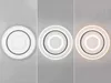 Plafonnier LED rond avec télécommande JORA blanc et noir 55 Voir les images du produit 7