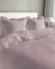 Deco4Home Bettwäsche mit Rüschen | 220x200 | Rosa Produktbild-Vorschau 2