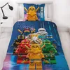 Lego Ninjago Bettwäsche "Team Power", 135x200 + 80x80 cm, Produktbild-Vorschau 3