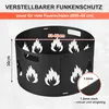 Faziango Funkenschutz, schwarzer, zusammensetzbarer Produktbild-Vorschau 2