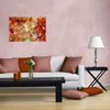 Wallario selbstklebendes Poster - Künstlerische bunte Produktbild-Vorschau 3