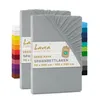 Lavea® 2er Pack Jersey Spannbettlaken 90/100x200 cm, 100% Produktbild-Vorschau 1
