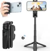 JJ02 Handy Stativ Ständer, 3 in 1 Bluetooth Selfie Stick Produktbild-Vorschau 1