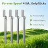 4x Universeller Pfostenträger zum Einschlagen L, 50,5*4CM Produktbild-Vorschau 3