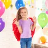 Damen-Engelsflügel mit Federn, Halloween, Fee, Cosplay, Produktbild-Vorschau 4