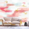 Vlies Fototapete - Golden Reflections in the Sky 450x315 cm Produktbild-Vorschau 2