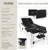 Table de massage pliable KO TAO - noir Voir les images du produit 6