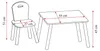 Kesper kinderstoel met 2 stoelen, stevig en stabiel, Productafbeelding-voorbeeld 14