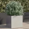 vidaXL Srebrna donica 32x30x29 cm ze stali nierdzewnej Podgląd zdjęcia produktu 11
