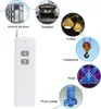 A collage of images showing various applications of a remote control, with the remote control itself prominently displayed. Náhľad obrázku produktu