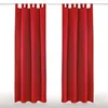 2x tende Ellen con passanti e ganci (rosso), dimensioni: Anteprima dell’immagine prodotto 2