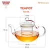 Théière Wilmax 1550 ml en verre avec couvercle en verre Voir les images du produit 5
