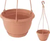 Hängeproduktionsteich, 21 Cm Runder Balkontopf Mit Haken Produktbild-Vorschau 1