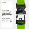 Flexot® Koffergurt mit Zahlenschloss - Kofferband, Bänder Produktbild-Vorschau 2