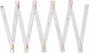 A set of folding rulers laid out in a zig-zag pattern against a white background. Produktbild-Vorschau