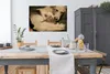 MuchoWow® Poster Mutter mit Welpe 120x80 cm - Bilder Produktbild-Vorschau 3