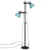 vidaXL Stehleuchte 25 W Blau 25x25x90/140 cm E27 Produktbild-Vorschau 3