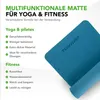 Tunturi Gruba mata do jogi 8mm - Antypoślizgowa mata Podgląd zdjęcia produktu 5