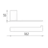 Nimco Kibo - Toilettenpapierhalter, chrom Ki 14055E-26 Produktbild-Vorschau 2