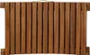 Lettino con cuscino in legno massiccio di acacia crema Anteprima dell’immagine prodotto 5