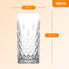 LAV Odin Kristall-Design Saftglas: Elegante 6er Produktbild-Vorschau 2