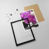 Gerahmtes Poster - Schwarzer Rahmen - Orchidee Bambus Produktbild-Vorschau 4