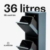 Klarstein Kosz na śmieci, 2 komory - 36 L system Podgląd zdjęcia produktu 3