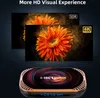 A marketing image showing a smart TV box with two screens displaying a flower, one in SDR and the other in 4K Ultra HD. Náhled obrázku produktu