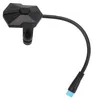 A black electronic control unit with buttons and a cable with a connector, isolated on a white background. Náhled obrázku produktu