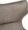riess-ambiente Drehbarer Sessel VOGUE taupe Samt schwarze Produktbild-Vorschau 7