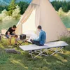 Outsunny Feldbett, Faltbares Campingbett mit Produktbild-Vorschau 2