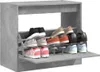 Schuhschrank Betongrau 80x42x69 cm Holzwerkstoff Produktbild-Vorschau 2