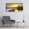 Tulup Leinwand-Bilder 120x60 Wandbild Canvas Kunstdruck See Produktbild-Vorschau 3
