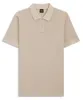 Polo BOSS Prime Regular Fit in cotone marrone chiaro a 2 Anteprima dell’immagine prodotto 1