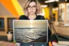 MuchoWow® Laptop Aufkleber Sticker Cover Meer - Sonne - Produktbild-Vorschau 5