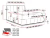 MIRJAN24 Boxspringbett Venezia, Ehebett mit zwei Produktbild-Vorschau 7