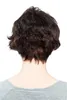 WIG ME UP Echthaar Dunkelbraun Rote Strähnen DW411HH-2H130 Produktbild-Vorschau 4