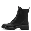 Tamaris Damen Stiefelette Reißverschluss Nieten Schnürboots Produktbild-Vorschau 4