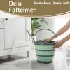 LS-LebenStil Flexibler Putzeimer 10L 35x24cm faltbar mit Produktbild-Vorschau 4