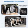 COSTWAY Trasportino per cani, trasportino in alluminio con Anteprima dell’immagine prodotto 3