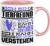 Tierfreund Geschenk Kaffee-Tasse Geschenkidee für Produktbild-Vorschau 1