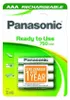 1x4 Panasonic Akku NiMH Micro AAA 750 mAh Rechargeable Produktbild-Vorschau 2